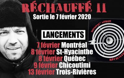 Photos – Lancement de Réchauffé II de Mononc’Serge – Trois-Rivières – 13 février 2020