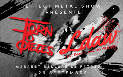 Photos Torn To Pieces – St-Eustache – 26 septembre 2020