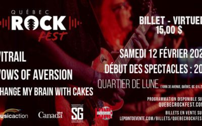 Critique & Photos: Quebec Rock Fest @ Québec – 12 février 2022