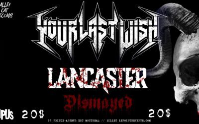 Critique & Photos: Your Last Wish//Lancaster//Dismayed @ Montréal –11 mars 2022