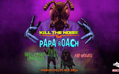 Critique & Photos: Papa Roach @ Place Bell Laval –20 mars 2022