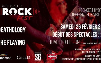 Critique & Photos: The Flaying//Deathology @ Québec – 26 février 2022