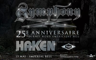 Critique & Photos: Symphony X//Haken//Trope @ Québec – 13 mai 2022