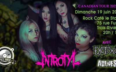 Critique & Photos: Introtyl//Exotoxic//Aulnes @ Trois-Rivières – 19 juin 2022