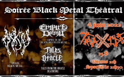 Photos: Arkos//Empire De Mu//Tales From The Oracle @ Montréal – 4 juin 2022