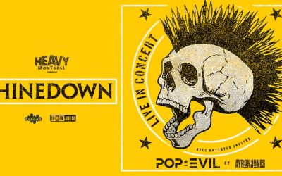 Critique & Photos: Shinedown//Pop Evil//Ayron Jones @ L&rsquo;Olympia (Montréal) – 20 juillet 2022