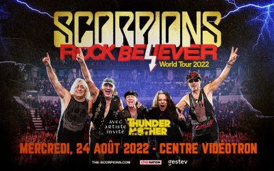 Scorpions//Thundermother @ Centre Vidéotron – 24 août 2022