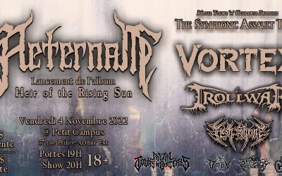 Aeternam: Lancement Heir of the Rising Sun @ Petit Campus, Mtl – 4 novembre 2022