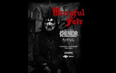 Mercyful Fate//Kreator//Midnight @ Place Bell, Laval – 11 novembre 2022