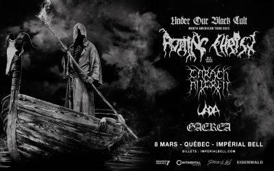 Rotting Christ//Carach Angren, UADA et Gaerea @ Impérial Bell, Qc – 8 mars 2023