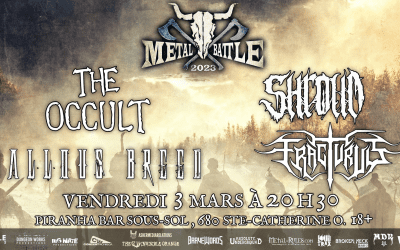 Wacken Metal Battle Canada 2023 – Round 1, Part 3 de l’Est.