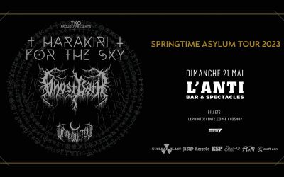 Harakiri For The Sky//Ghost Bath//Unreqvited @ L&rsquo;Anti-Bar & Spectacles, Québec – 21 mai 2023