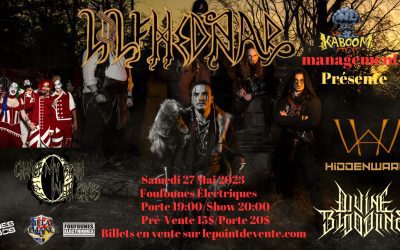 Ulfhednar | Change My Brain With Cakes | HiddenWare | Divine Bloodline @ Foufounes Électriques, Mtl – 27 mai 2023