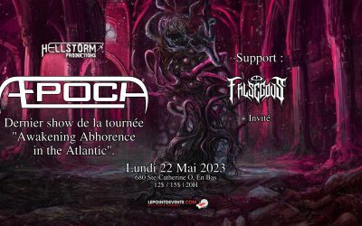 AEPOCH | False Gods | Messora @ Piranha Bar – 22 mai 2023