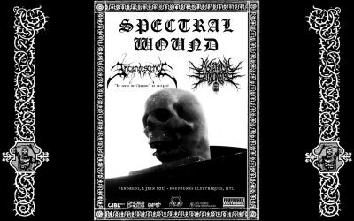 Spectral Wound//Incandescence//Hysterical Blindness @ Foufounes Électriques, Mtl – 2 juin 2023