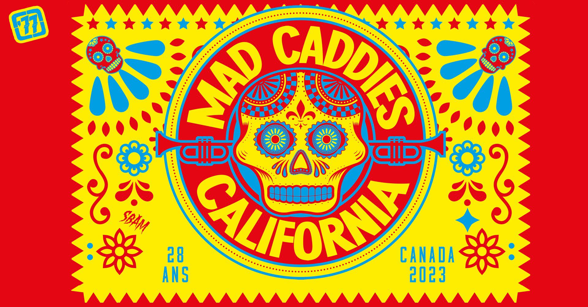 Mad Caddies Belvedere Foufounes Électriques, Montréal 8 juin 2023 Ondes Chocs