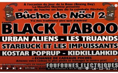 Souvenirs Punk Metal – La Bûche de Noël 2004