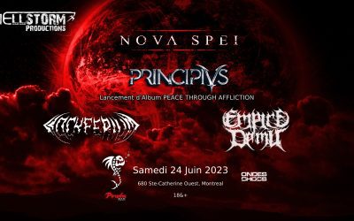 Nova Spei/Principius/Empire de Mu/Vocyferium @ Piranha Bar, Montréal – 24 juin 2023