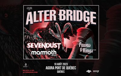 Alter Bridge/Sevendust/Mammoth WVH @ Agora, Port de Québec – 11 août 2023