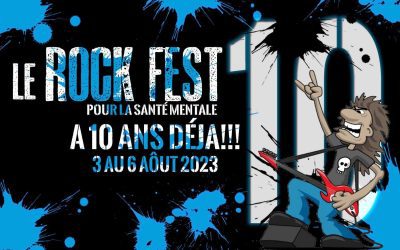 Rock Fest pour la Santé Mentale @ St-Lin-Laurentides – 3 au 6 août 2023