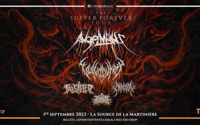 AngelMaker//Vulvodynia//Falsifier//Carcosa//A Wake In Providence @ Source de la Martinière – 1 septembre 2023