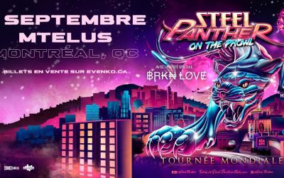 Steel Panther//BRKN Love @ MTelus, Montréal – 9 septembre 2023