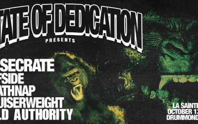 Desecrate//Offside//Deathnap//Bruiserweight//Cold Authority @ La Sainte Paix, Drummondville – 13 octobre 2023