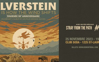 Silverstein//Stray From The Path//AVOID @ Club Soda, Mtl – 25 novembre 2023