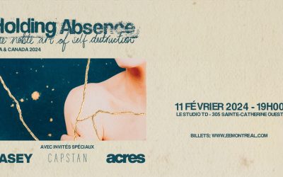 Holding Absence//Casey//Capstan//Acres @ Le Studio TD, Montréal – 11 février 2024