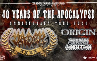 Vader//Origin//Inhuman Condition @ Le Studio TD, Montréal – 9 février 2024