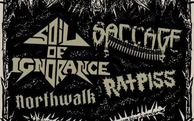 Saccage//Soil Of Ignorance//Northwalk//Ratpiss @ L&rsquo;Entité, Trois-Rivières – 15 mars 2024