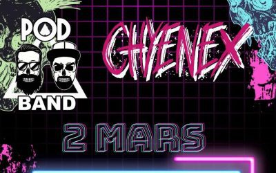 Les Bâtards//Chyenex//POD Band @ Scanner Bistro, Québec – 2 mars 2024