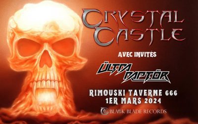 Crystal Castle//Ültra Raptör @ Taverne 666, Rimouski – 1er mars 2024
