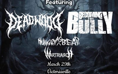 No Kings On This Tour ft. Deadwood//Becoming The Bully et plus @ Le Clandestin, Victoriaville – 29 mars 2024