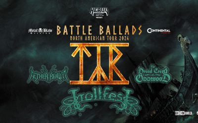 Týr//TrollFest//Aether Realm//The Dread Crew of Oddwood @ Le Studio TD, Montréal – 1 avril 2024