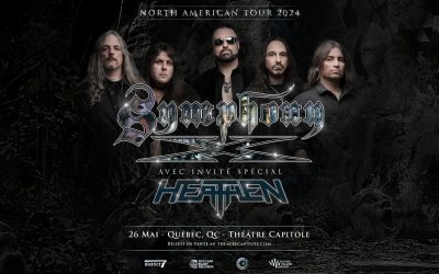 Symphony X avec Heathen @ Théâtre Capitole, Québec – 26 mai 2024