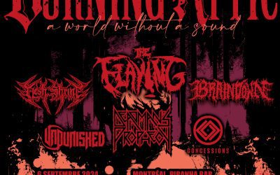 Burning Attic | Nouveau EP et nouveau vidéoclip