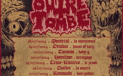 Outre-Tombe//Skelethal//Anti-Criss @ Bains Publics, Rimouski – 27 juin 2024