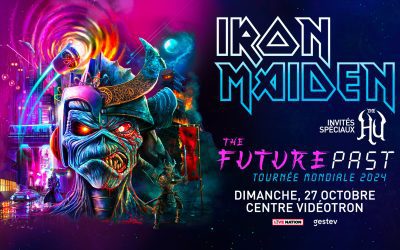 Iron Maiden//The Hu @ Centre Vidéotron, Québec – 27 octobre 2024