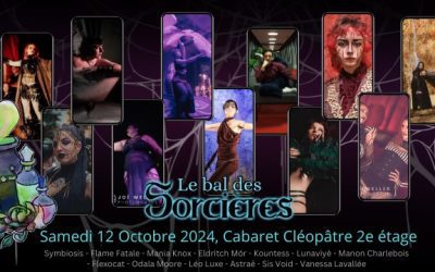 Le Bal des Sorcières de Montréal @ Café Cléopatra – 12 octobre 2024