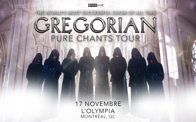 Gregorian Pure Chants @ Olympia de Montréal – 17 novembre 2024