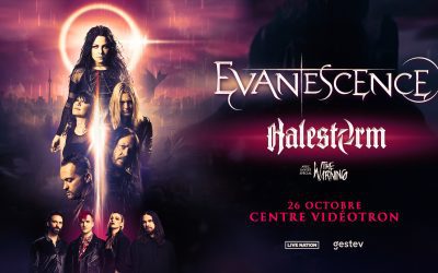 Evanescence//Halestorm//The Warning @ Centre Vidéotron, Québec – 26 octobre 2024