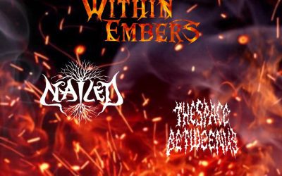 Within Embers//Nailed//The Space Between Us @ Studio Sonum, Québec – 8 mars 2025