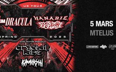 Kim Dracula & Hanabie @ MTelus, Montréal – 5 mars 2025
