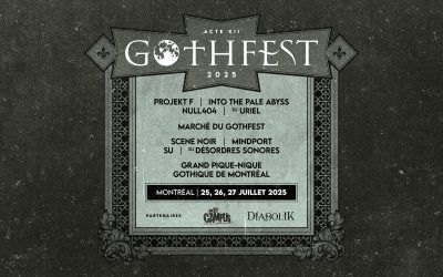 GothFest 2025 @ Petit Campus – 25-27 juillet 2025