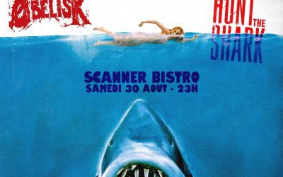 Insade//Hunt The Shark//Obelisk @ Scanner Bistro, Québec – 30 août 2025