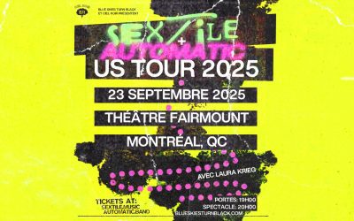 Sextile//Automatic @ Théâtre Fairmount, Montréal – 23 septembre 2025