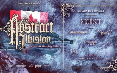An Abstract Illusion//The Anchoret//Omnivide//Fractal Sun//Voidchaser @ La Captive, Amqui – 27 août 2026